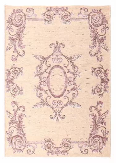 MORETTİ SİDE ÇİFT TARAFLI HALI 023-E KREM-PEMBE