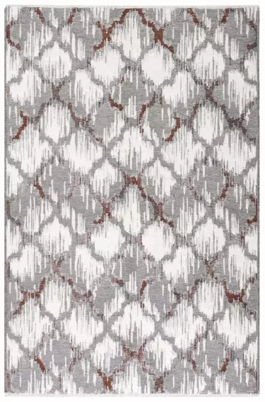 MORETTİ SİDE ÇİFT TARAFLI HALI 10492-H KAHVE-GRİ