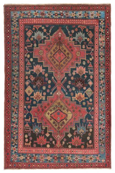 ANTIQUE KAZAKH 124x179